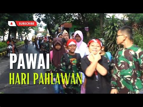 Pawai Hari Pahlawan 10 November SDN Kemayoran 1 24 Surabaya YouTube