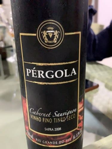 Pergola Cabernet Sauvignon Seco Vivino Brasil