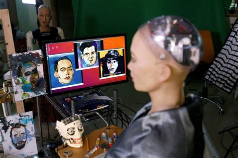 Sophia Robots Nft Digital Artwork To Be Auctioned Online