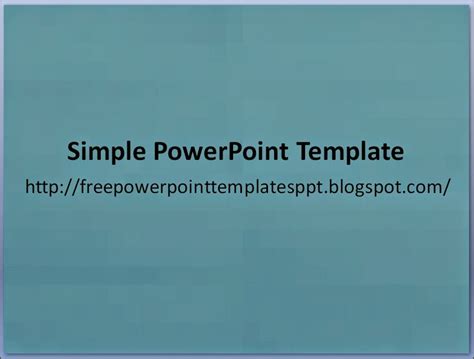 Free Simple Design PowerPoint Template - Presentation Background ~ Free ...