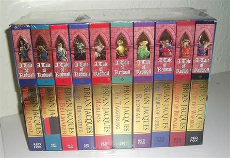 Brian Jacques Box Set 10 Redwall Books Collection Uk