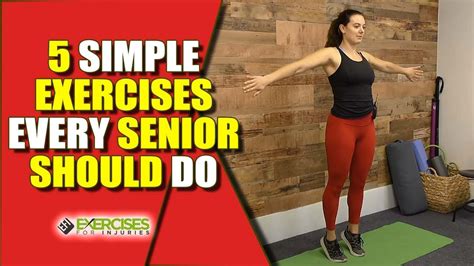 5 Simple Exercises Every Senior Should Do Youtube