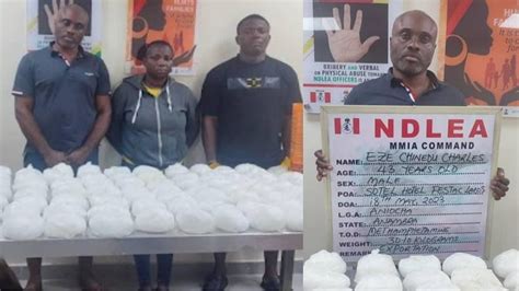 Illicit Drug Trafficking Ndlea Intercepts Uk Bound Meth Baron Seals