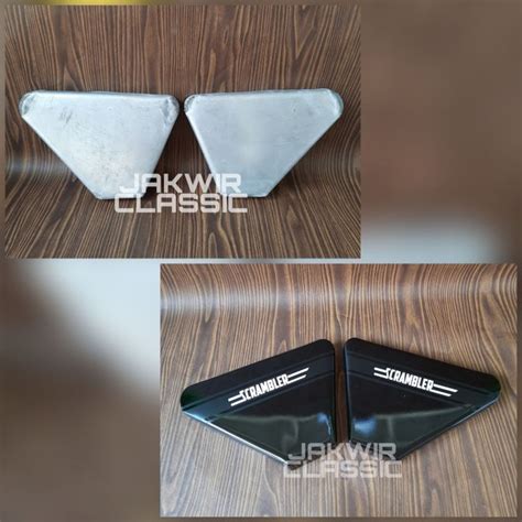 Cover Tutup Bok Aki Accu Samping Cat Japstyle Bobber Custom Lazada