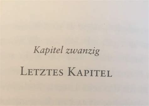 1001 Buch Kapitel 20 Letztes Kapitel