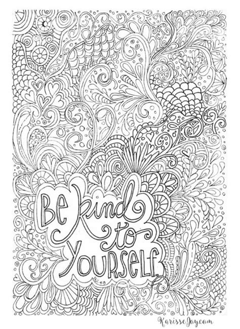 12 Inspiring Quote Coloring Pages For Adults Free Printables