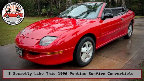 This 1996 Pontiac Sunfire Convertible Is A Better Car Than I Thought It