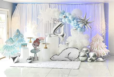 Winter Birthday Party Ideas | Photo 1 of 28 | Catch My Party