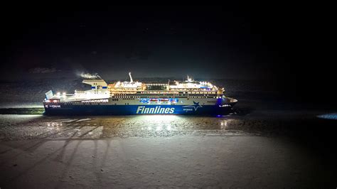 Finncanopus Shines In Naantali Finnlines