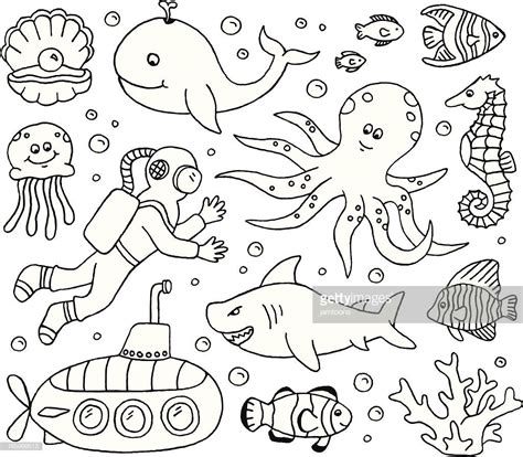 √ Underwater Drawing Easy