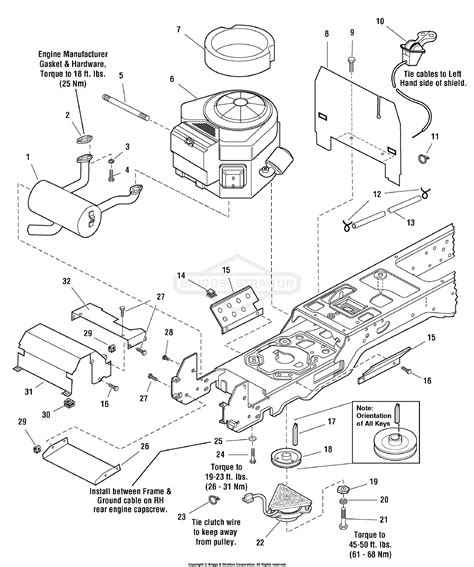 24 Hp Briggs And Stratton Engine Parts Diagram Briggs And St