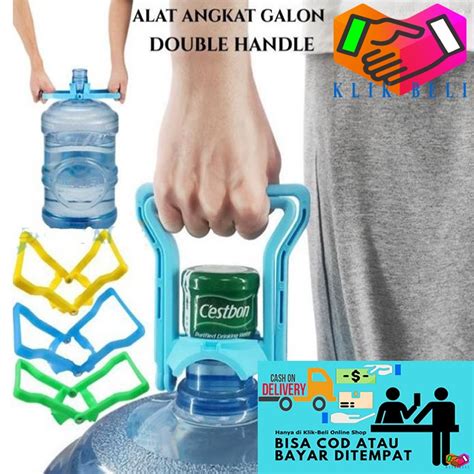 Jual Penjepit Galon Double Hand Grip Pengangkat Galon Air Minum Alat