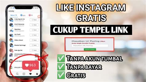 Cara Menambah Like Di Instagram Gratis Tanpa Akun Tumbal Tanpa Login