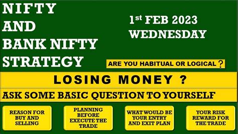 Nifty Prediction And Bank Nifty Tomorrow Prediction 1st Feb 2023