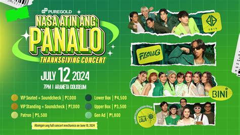 Puregold Celebrates 25 Years Nasa Atin Ang Panalo Concert