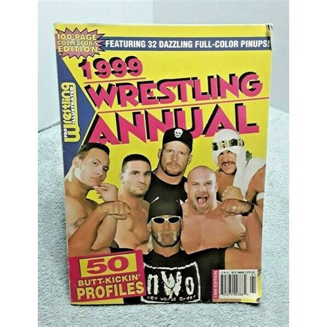 Pro Wrestling Illustrated 1999 Annual Magazine 50 Profiles Vintage Mag