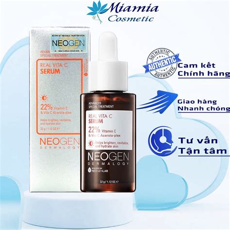 Serum Neogen Vitamin C 22 Tinh Chất Neogen Dermalogy Real Vita C Serum