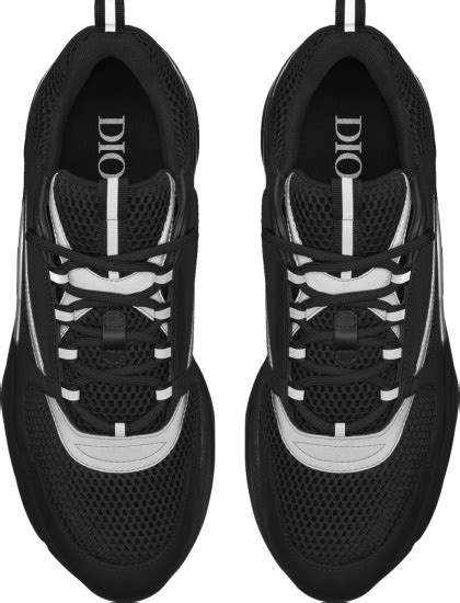 Dior Black Reflective 'B22' Sneakers | INC STYLE