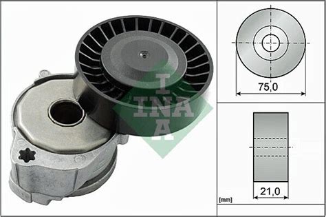 Aux Belt Tensioner Fits Volvo V To Drive V Ribbed Ina