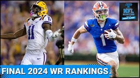 2024 Nfl Draft Wide Receiver Rankings Top End Talent Day Two Standouts And Day Three Upside