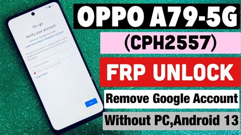 Oppo A G Frp Bypass Latest Security Google Account Remove Without