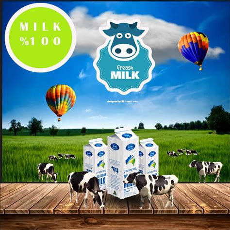 Milk Advertisement On Behance