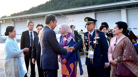 Presiden Jokowi Bertolak Ke Tanah Air Dari Hiroshima Usai Hadiri KTT G7