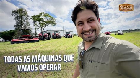 TODAS AS MAQUINAS DE FENAÇÃO E PRÉ SECADO QUE VAMOS OPERAR NA FAZENDA