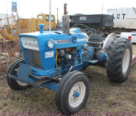 1970 Ford 4000 Tractor In Lacygne Ks Item H1376 Sold Purple Wave