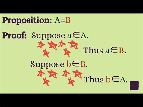 Free Video: Basic Proofs Involving Sets from Michael Penn | Class Central