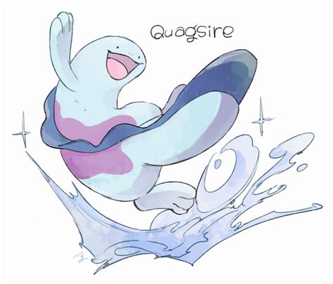 Quagsire Pokemon Drawn By Nigiri Ngr24 Danbooru