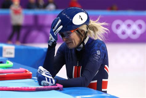 Heartbreak As Gb Star Elise Christie Crashes Out In Dramatic Speed