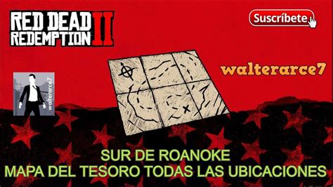 Sur De Roanoke Mapa Del Tesoro Todas Las Ubicaciones Facil Y Rapido Red