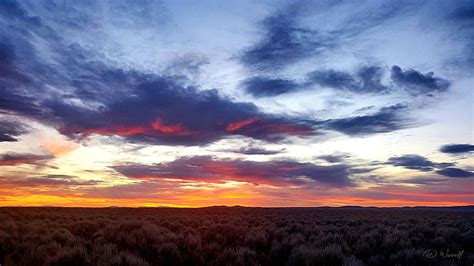 Summer Solstice Sunset Photograph by D Worrell - Fine Art America