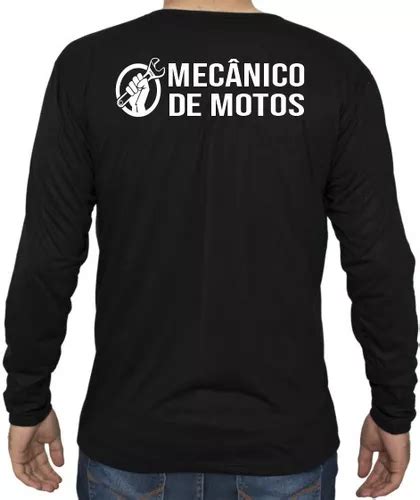 Camiseta Mec Nico De Motos Camisa Mec Nica Uniforme Trabalho