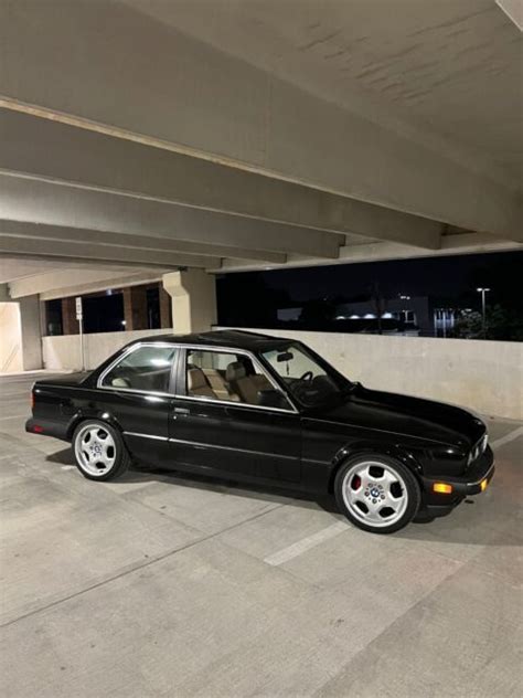 1984 BMW 325e Sedan Black RWD Manual Coupe 6 cylinders for sale