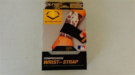 Evoshield Compression Wrist Sleeve With Strap Camouflage