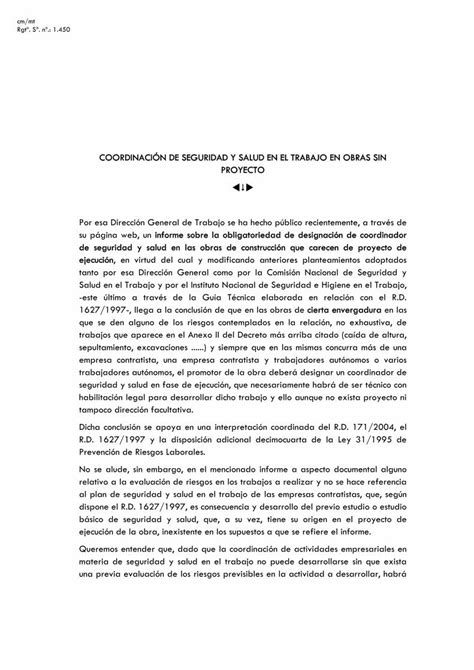 PDF COORDINACIÓN DE SEGURIDAD Y SALUD EN EL PDF fileCOORDINACIÓN DE