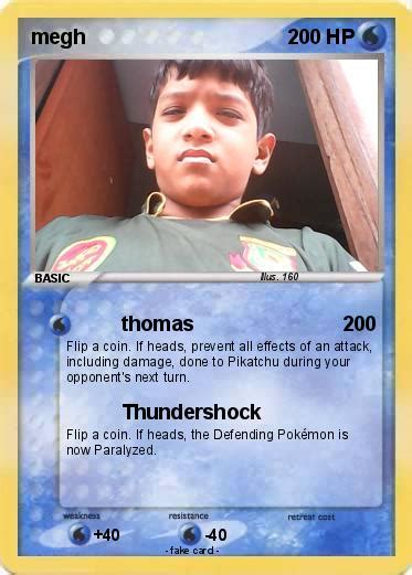 Pokémon Megh Thomas My Pokemon Card