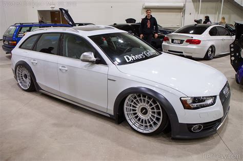 White Audi Allroad With Rotiform R Wheels Benlevy