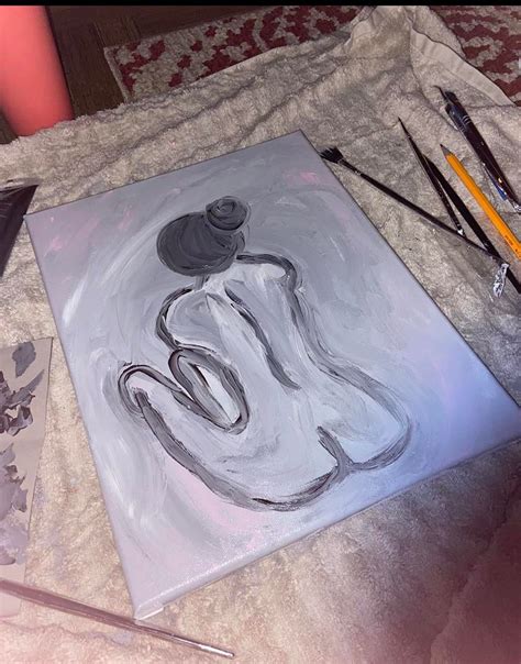 The Ghost : r/acrylicpainting