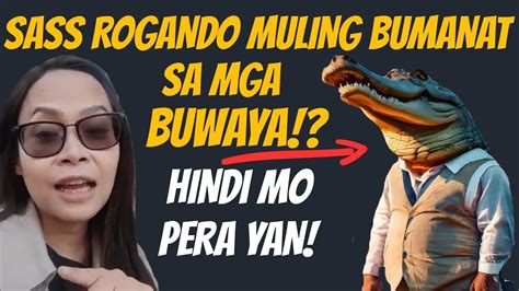 ANG BAGONG BANAT AT PAUSO NI SASS K0NTRA SA MGA BU WAYA Bisdak Dds