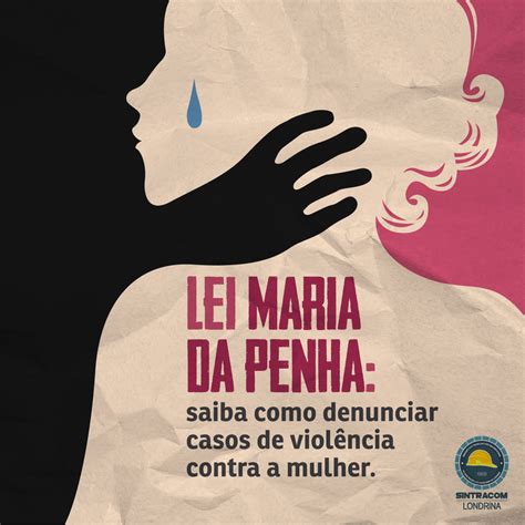 Cartaz Lei Maria Da Penha