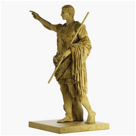 Augustus Caesar Statue Marble Stone Garden Modern Sculpture Artists