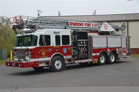 Firepix1075 Baltimore County Md Career Fire Apparatus Engine 57