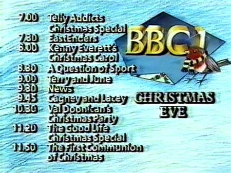 Bbc1 Christmas Closedown Tvark