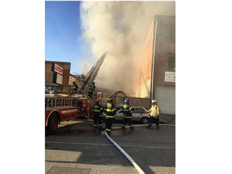 3 Alarm Fire Strikes Frederick Avenue Warehouse Officials Baltimore Md Patch