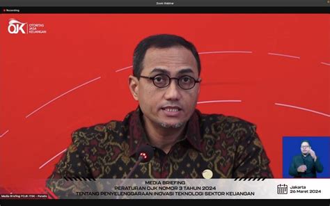 Ojk Tambah Kriteria Kelayakan Bagi Inovasi Keuangan Digital