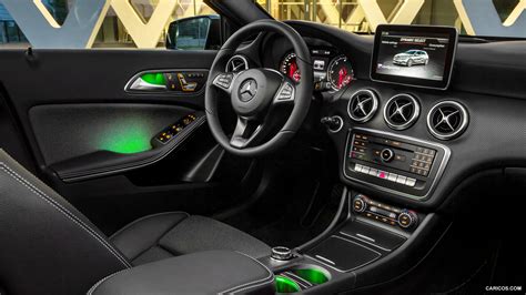 2016 Mercedes-Benz A-Class A 220d 4MATIC (Black / Green) - Interior ...