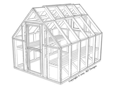 8' x 10' Greenhouse Plans PDF Version | Etsy